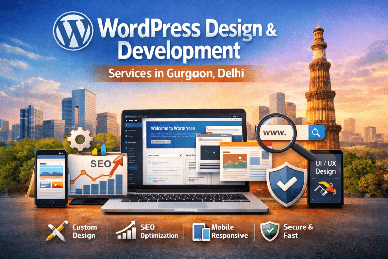 WordPress Design and Development Services in Gurgaon Delhi